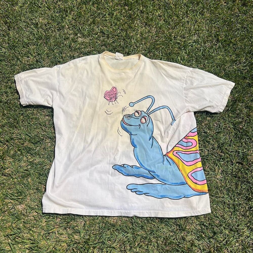1990s AOP slug butterfly mens size XXL